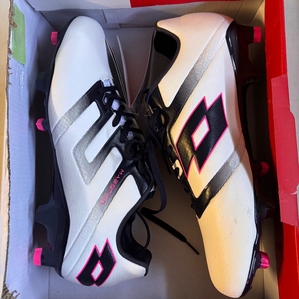New mens Lotto Maestro 300 IV FG Soccer Cleats size 12
